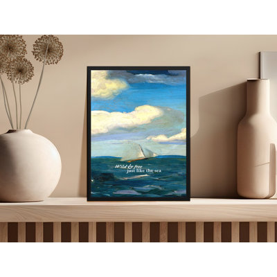 Chaning Single Picture Frame Print
