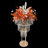 3-Tier Crystal Flower Stand For Wedding
