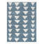 Kennedy Triangles Blue Children's Rug-66248261