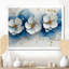 Velours cerisier en fleurs bleu Simplicity III - art mural fleur de cerisier-896401444-896401446-896401467