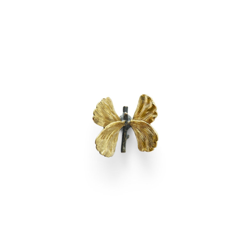 Butterfly Ginkgo 2 1/4" Length Knob