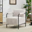Fauteuil rembourré en velours côtelé Stolle-522972961