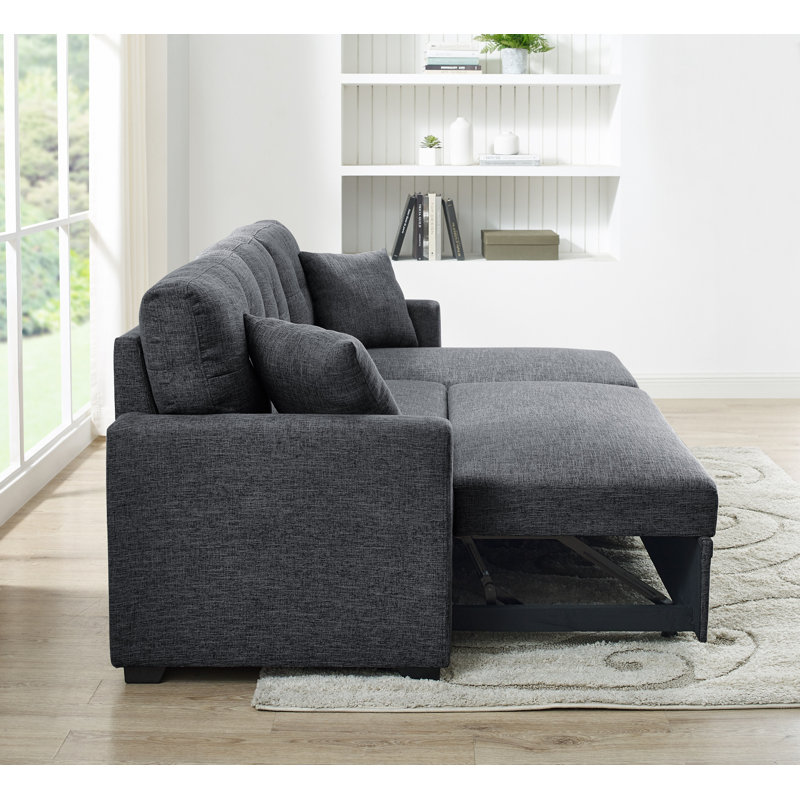 Canapé-lit modulaire avec rangement