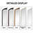 Arch Solid Wood Mirror Ornate Mirror Wall Mirror Retro Mirror with Carved Frame-146354683-146354680