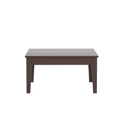 Joubert Outdoor Square HDPE Coffee Table