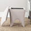 Harleysville 16.1cm Wide Square Solid Colour Ottoman with Storage-16540852