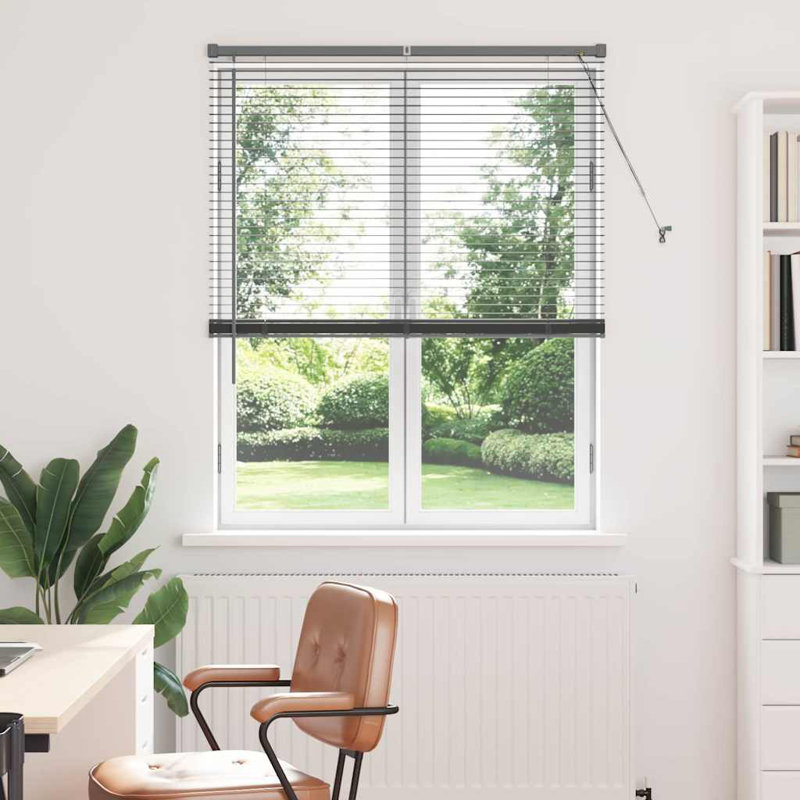 Horizontal/Venetian blind, Dark Gray, 175cm L x 100cm W