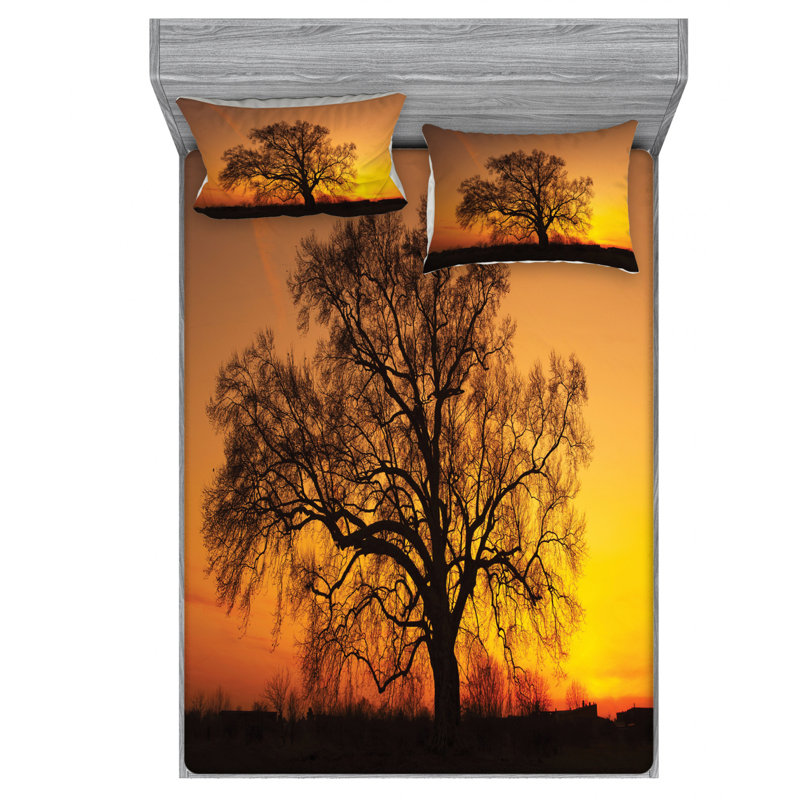 Microfiber Sheet Set, Full Sheet Set with Fitted Sheet