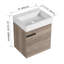Petit meuble-lavabo avec lavabo et lavabo