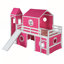 Lit mezzanine simple avec glissade-219888743