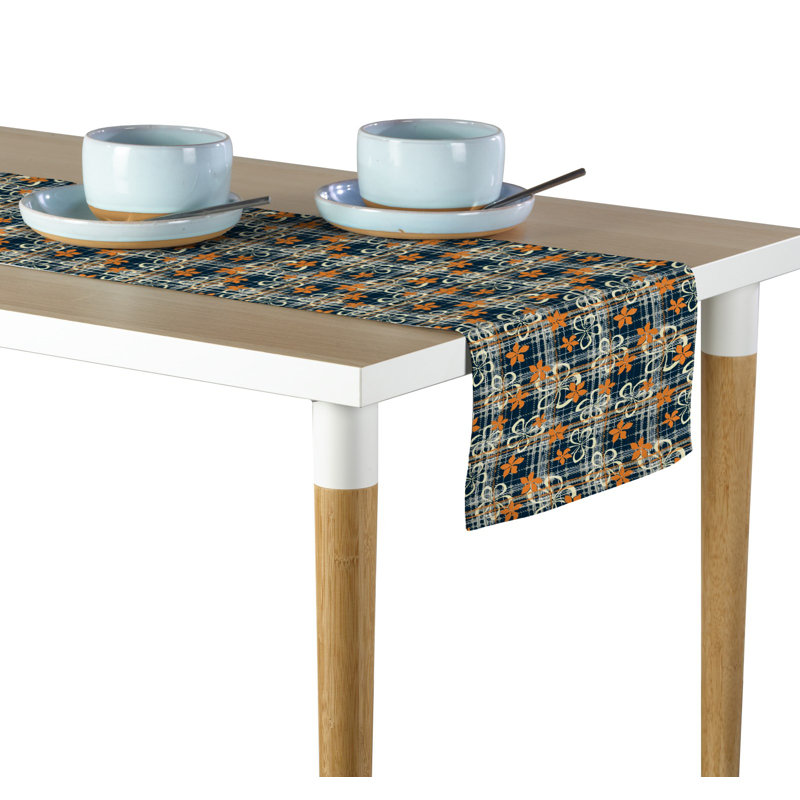 Coreyana Plaid Table Runner, 72" L x 12" W