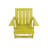 Amalfi Folding HDPE Outdoor Adirondack Chair-1790042050