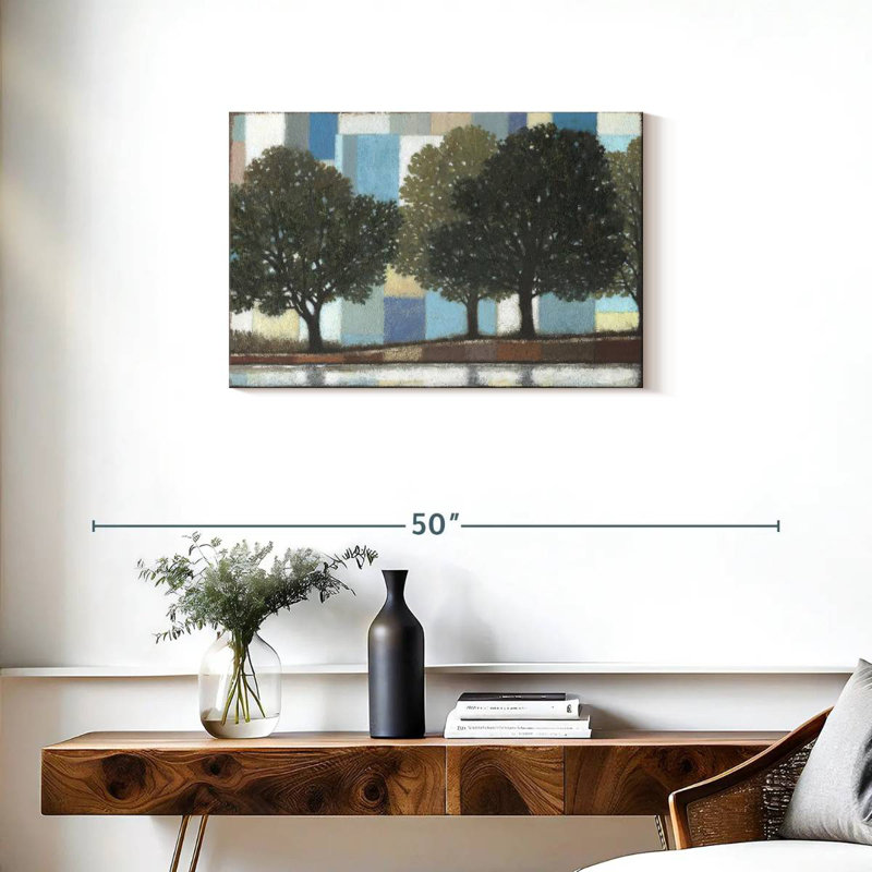 Avery Patchwork Grove, 20" H x 30" W