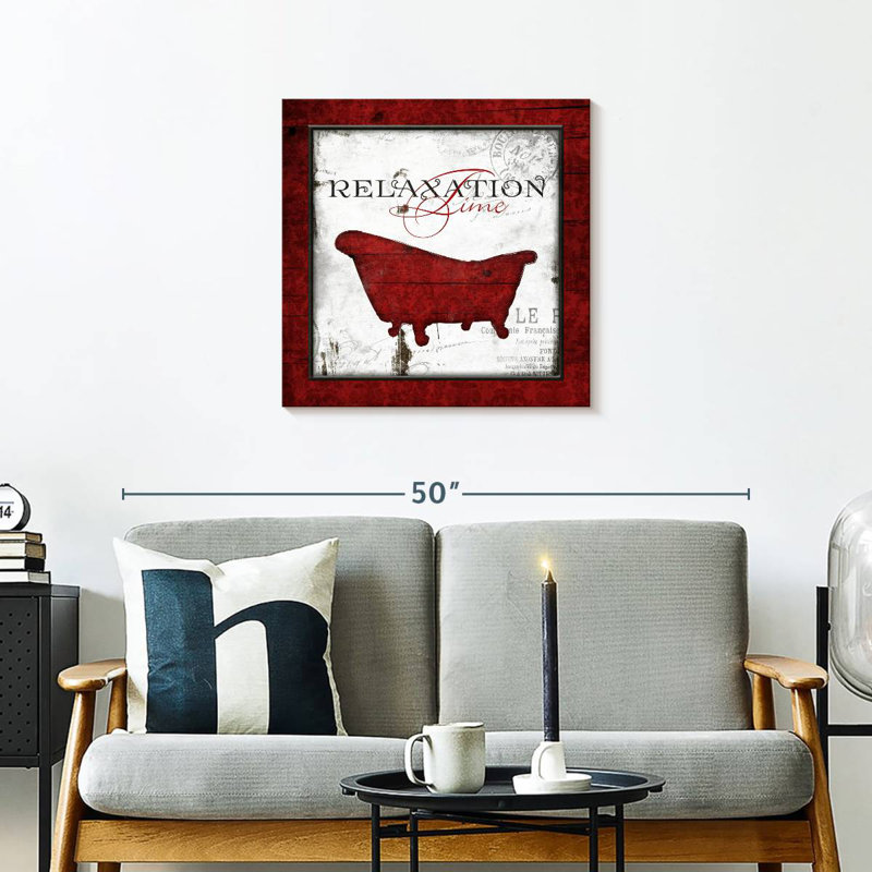 Kerrick Crimson Relaxation Time, H 24 po x l 24 po