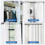 Carmelito Stainless Steel 110cm to 200cm Curtain Track/Rail