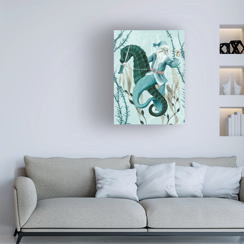 Grace Popp, «The Sea Santa II», art sur toile