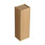 Mini armoire de rangement murale en chêne 12 po avec porte à fermeture douce Multiscene KD-1998680433