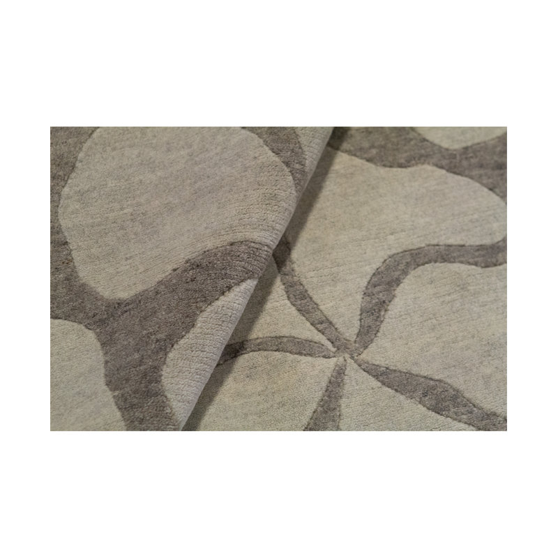Wool Floral Area Rug