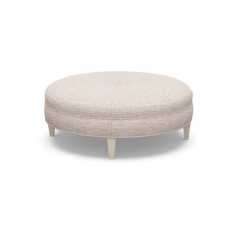 Round Ottoman, 8172-88, Sandstone