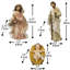 Crèche de Noël en résine 8 po-1402796214
