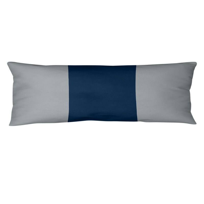 Polyester Medium Pillow, Grey/Navy Blue, Seattle Football