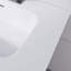 30 po X P 18 po P x 33 po Meuble-lavabo simple H en noyer avec 3 trous de robinet
