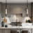 Rennen 1 - Light Black/Silver Single Pendant