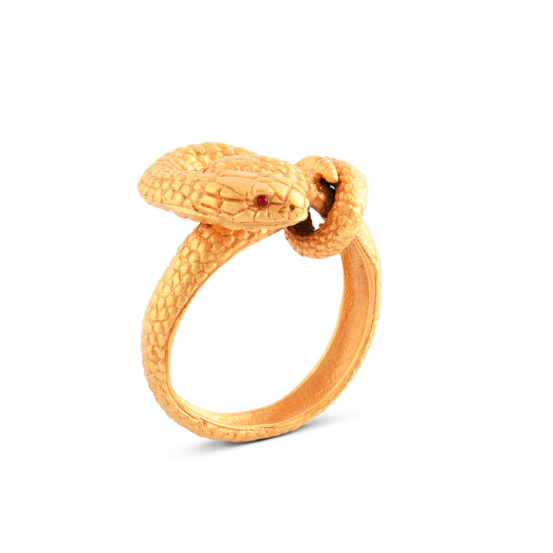 Snake Metal Napkin Ring