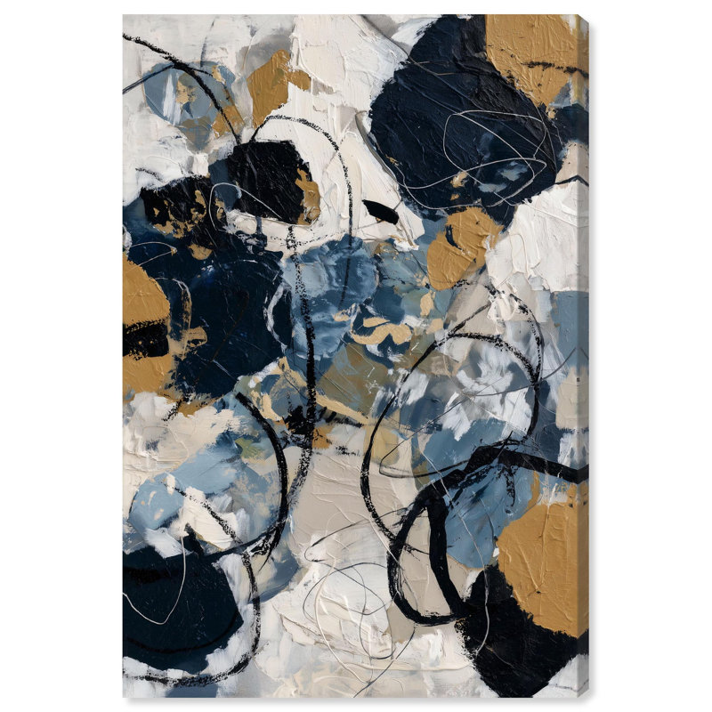 «Midnight and Moonlight», reproduction d'art sur toile par Art Remedy, 24 x 36, H 36 po x l 24 po, Toile tendue avec châssis