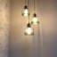 Lebow 3 - Light Black Cluster Pendant