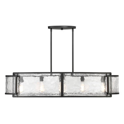 Luminaire suspendu géométrique à 5 lumières Madeleyn