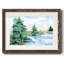 Evergreen Lake I, reproduction d'art encadrée-1038940496-1038940503