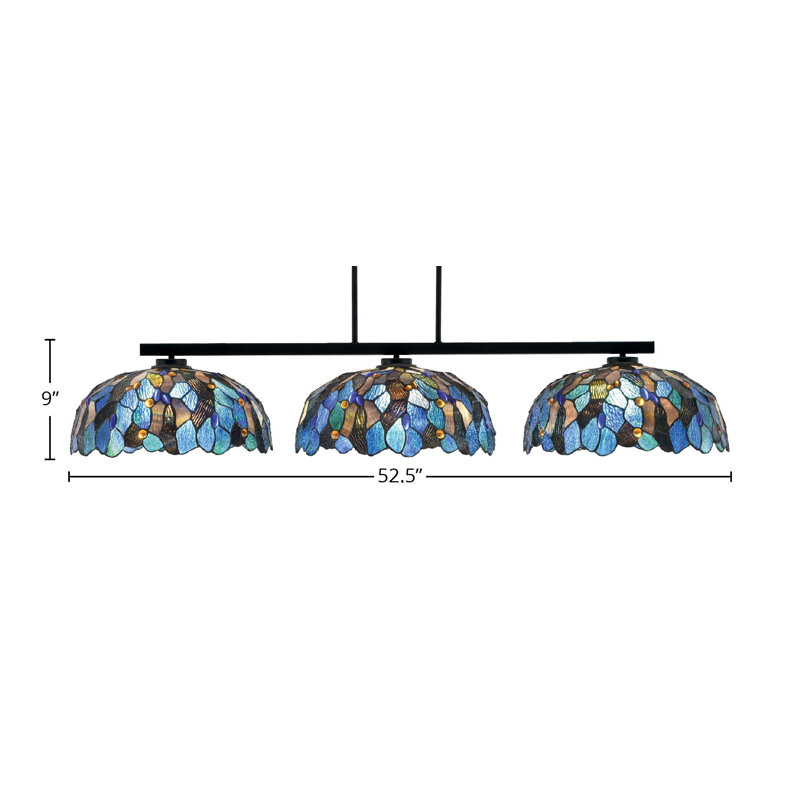 Luminaire suspendu 3 lumières Antwuan