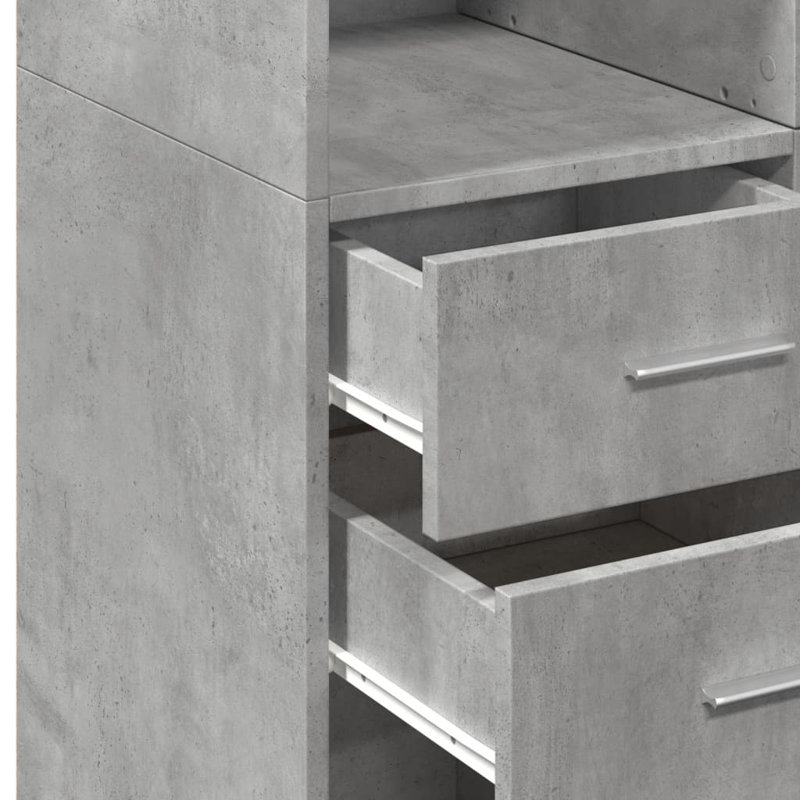 Alitzah 70cm Sideboard, Concrete grey