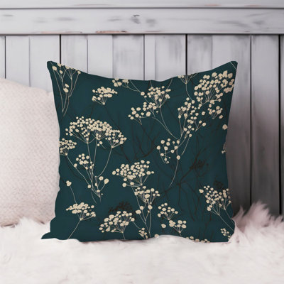 Botanical Plants Pattern I Pillow Cover