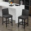 Tabouret de comptoir rembourré de 26 po avec structure en bois massif-119603247-122430101-119089528