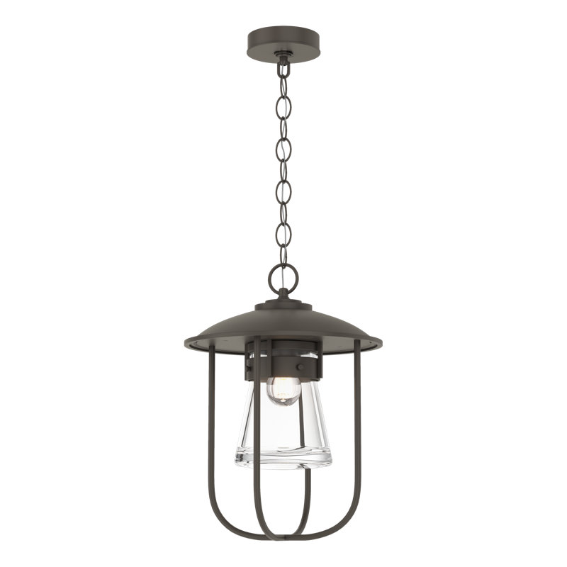 Erlenmeyer 1 - Light Outdoor Pendant, Coastal Dark Smoke