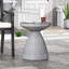 Table d'appoint d'extérieur en béton léger