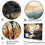 Chevreuil, charme minimaliste - impressions sur toile, cerf-95877302-95877298