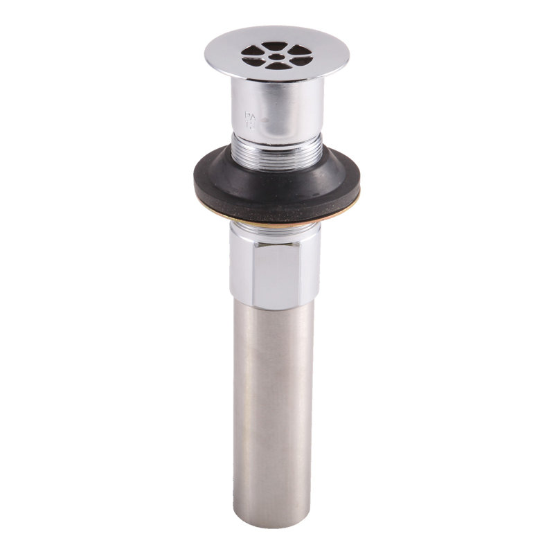 Leland Complete 2.13" Grid Shower Drain, Chrome