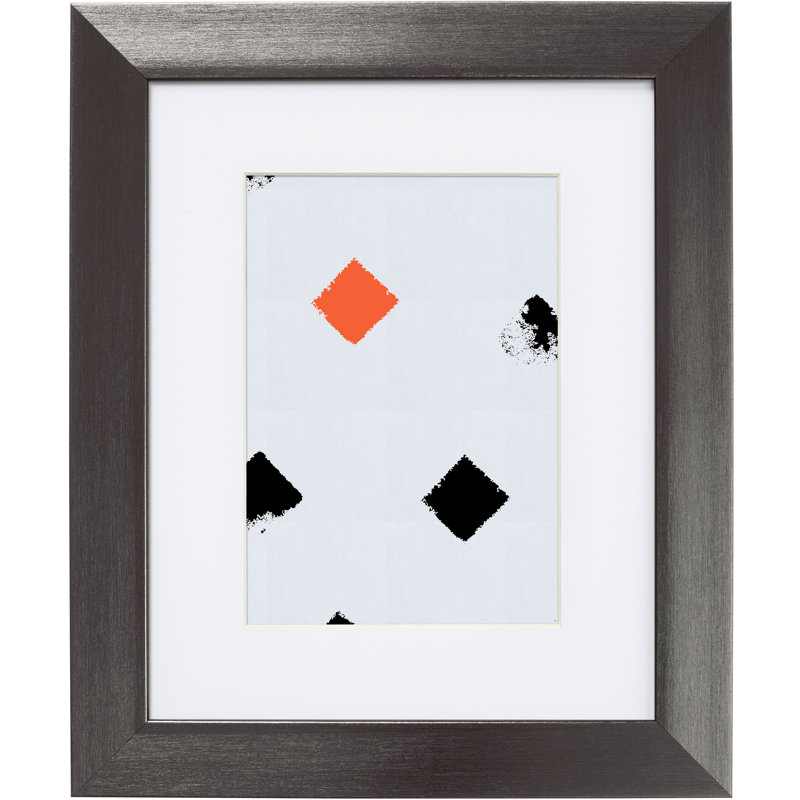 Cadre pour photo simple Blairs, Gris anthracite, 16 po x 20 po emmêlé à 11 po x 14 po