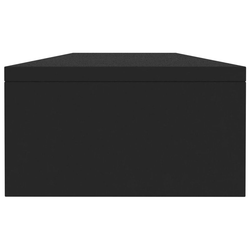 Dorle Wood Stackable Monitor Stand, Black