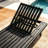 Foldable Acacia Wood Lounge Chaise With Adjustable Backrest-434397971