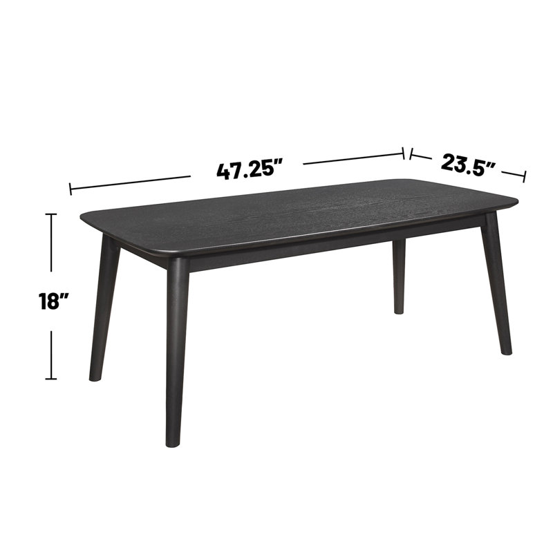 Ensemble de 3 tables basses rectangulaires (table incluse seulement)