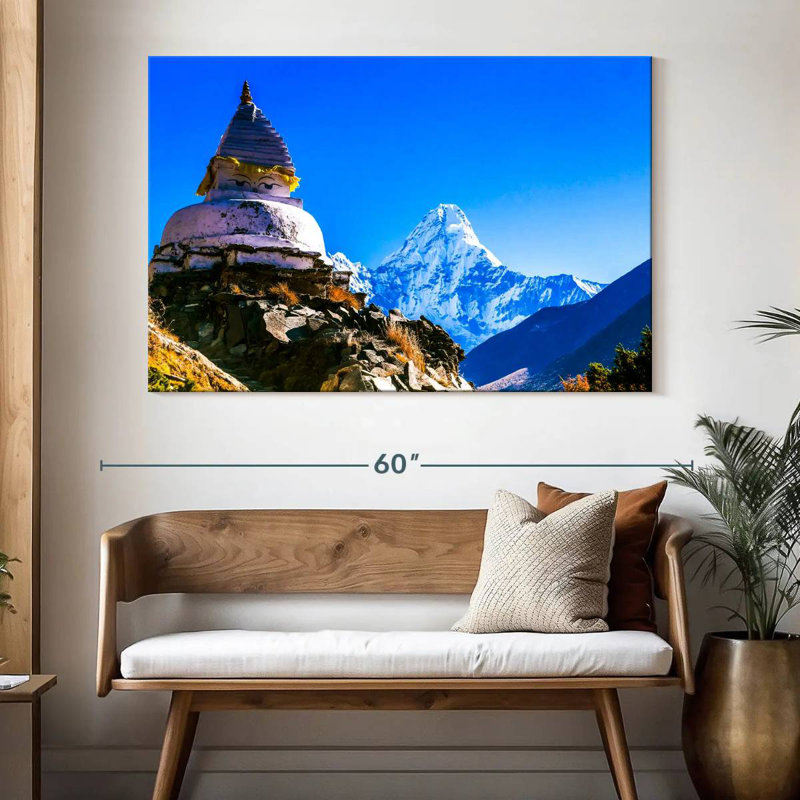 Adella Ama Dablam Temple, 34" H x 51" W