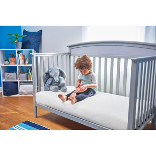 Naturepedic Organic Breathable Baby Crib Mattress 2-Stage Innerspring
