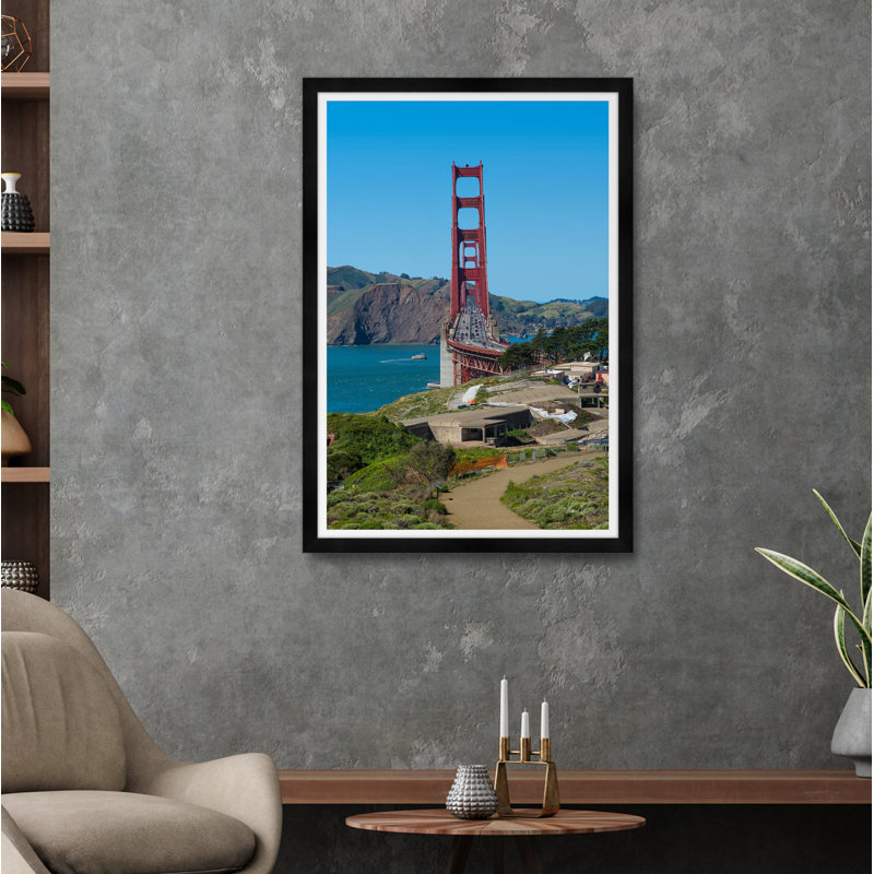 Golden Gate Print by Tim Klein