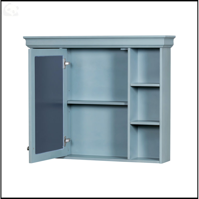 Armoire de salle de bain Moreauville, Sarcelle
