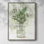 «Delicate Greenery I», reproduction encadrée - bois massif 46945-939489314