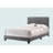 Transitional Gray Full Bed With Storage